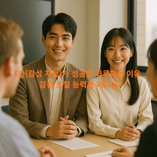 EQ, 감성지능, 감정조절, 리더십, 자기계발, 성공심리학, 인간관계, 감정관리, 다니엘골먼, 조직심리학