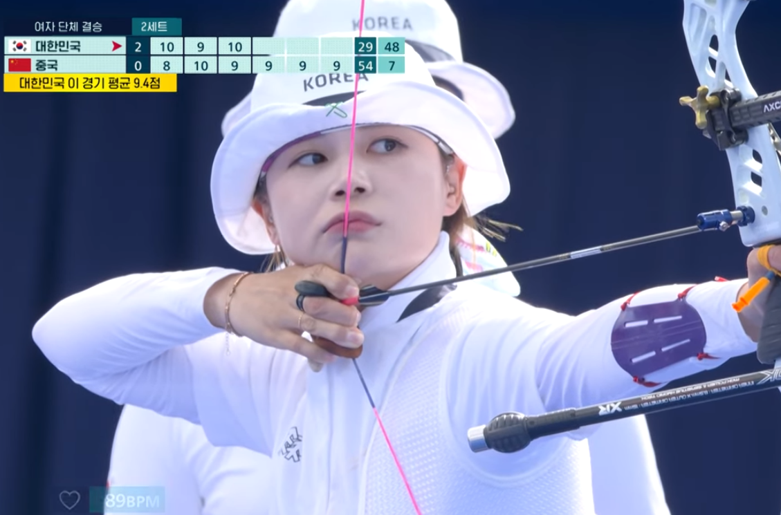 파리올림픽 양궁 하이라이트 금메달 남수현, 임시현, 전훈영 선수 정보