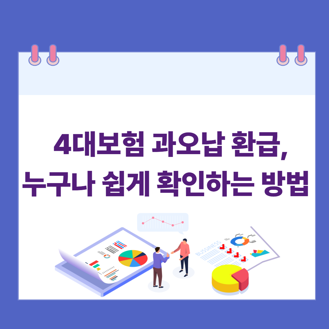 2025년 9월 기준, 4대보험 과오납 환급의 모든 것 관련 이미지