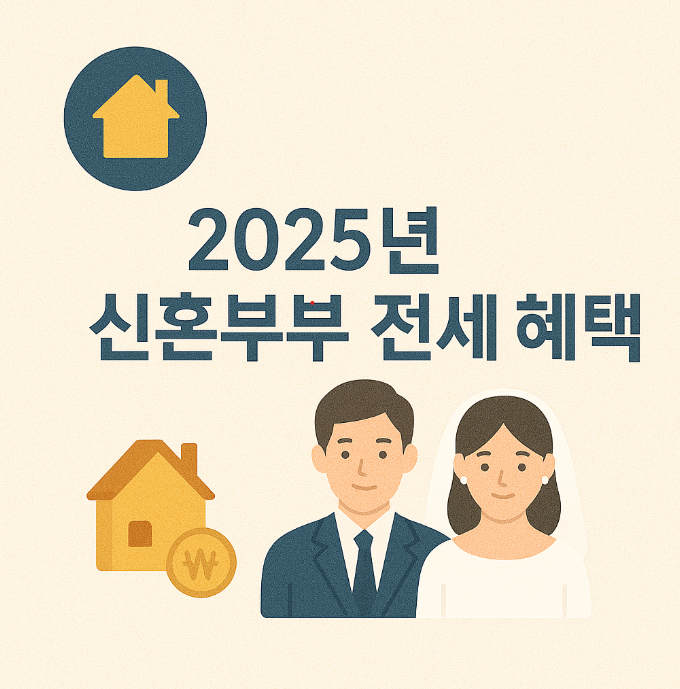 2025년 신혼부부 전세 혜택 (지원금, 대출조건, 신청방법)
