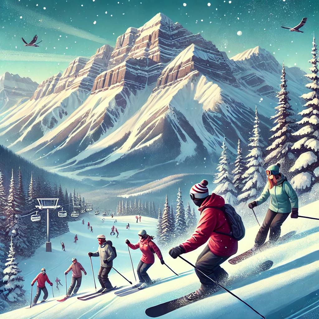 캐나다 겨울 사진