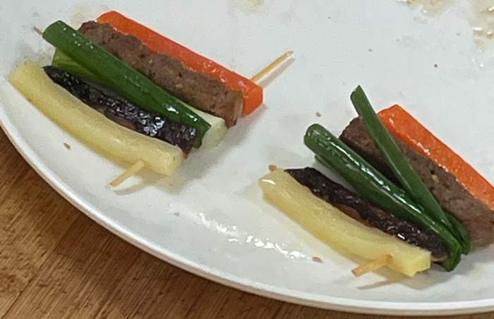 한식조리기능사 실기시험 준비 - 지짐누름적