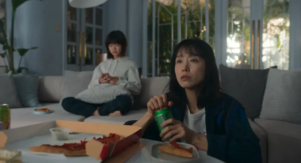 길복순과 딸 길재영의 일상 모습