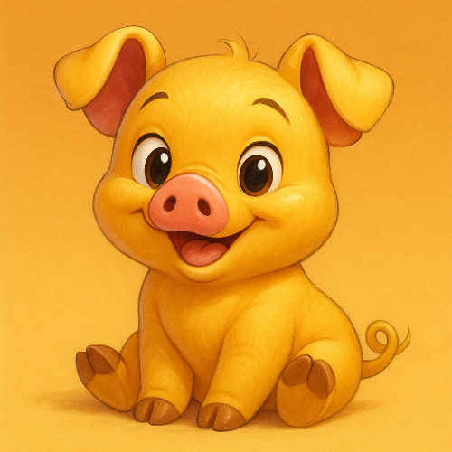 기해일주 '노란 돼지'