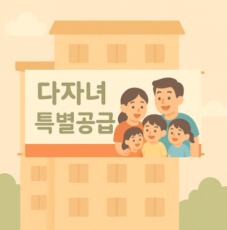 2025년 다자녀 공공임대 특별공급 알아보기