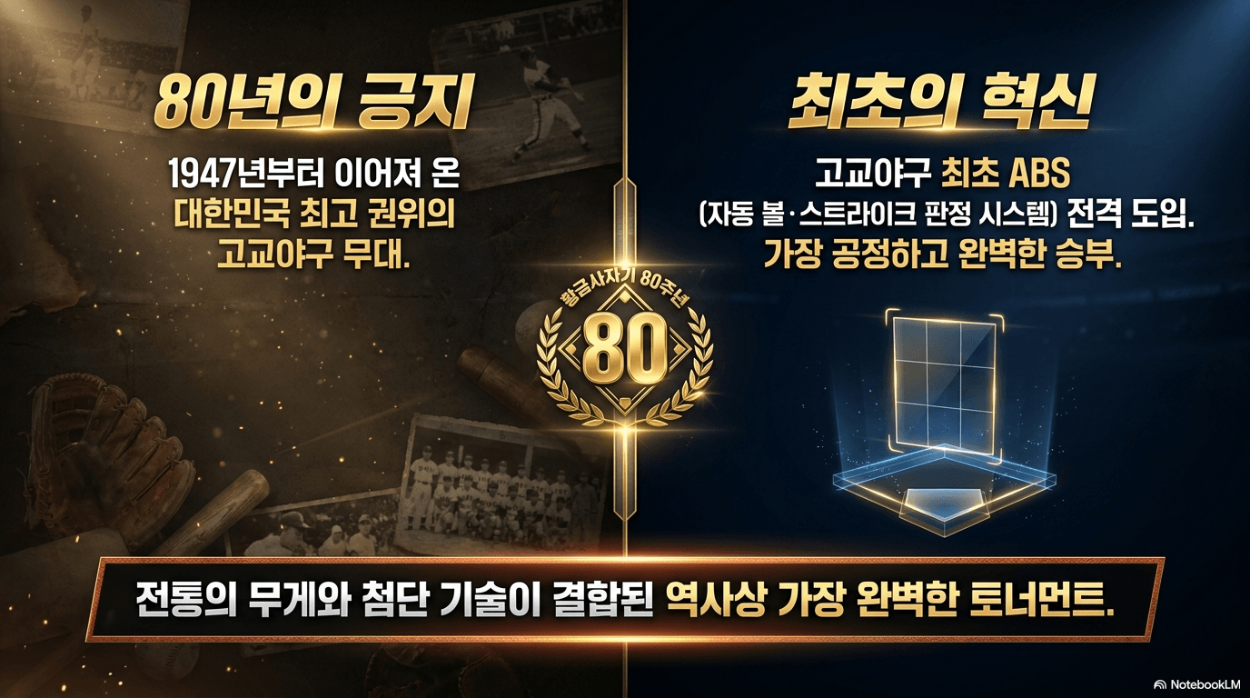 제80회 황금사자기 대회 개요