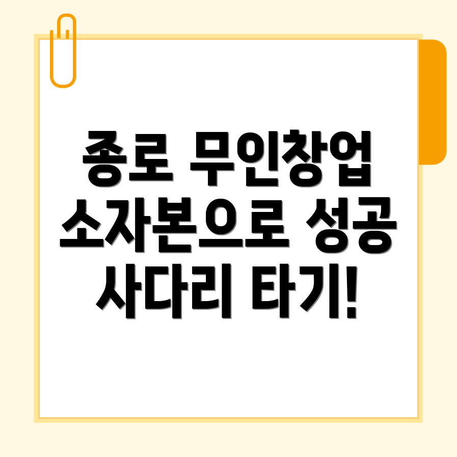 무인창업