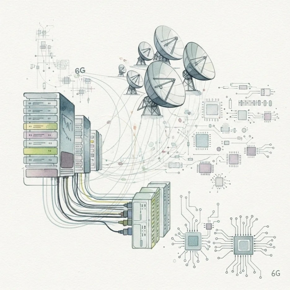 다양한 6G 관련 산업 요소들의 협력