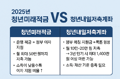 청년미래적금과-청년내일저축계좌-비교-차트-2025