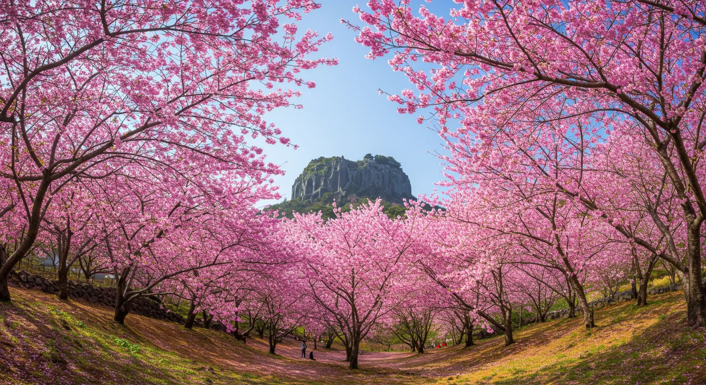 지역별 개화 시기 