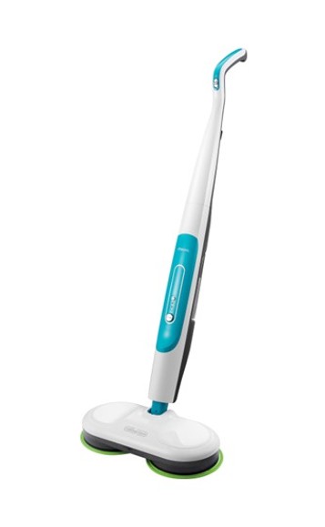 물걸레 회전 패드 작동 모습