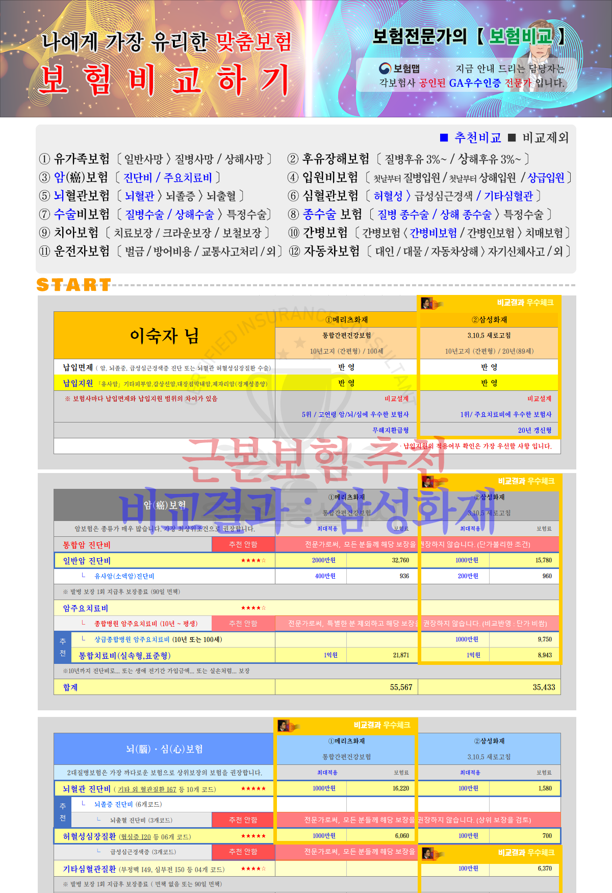 보험비교