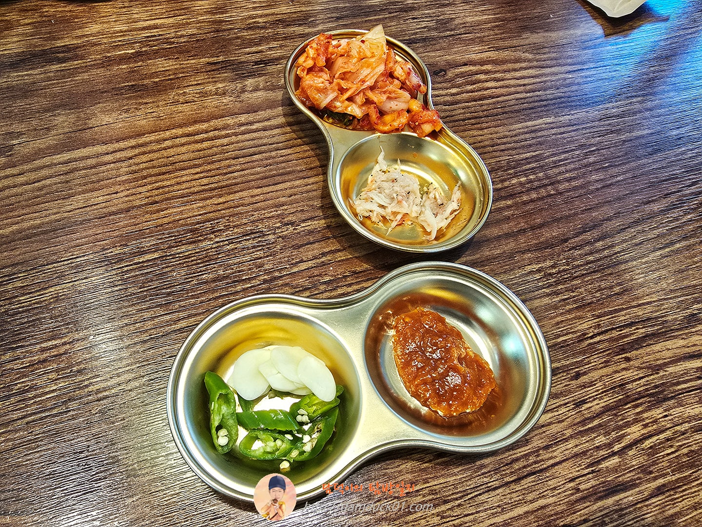 평양식당 반찬