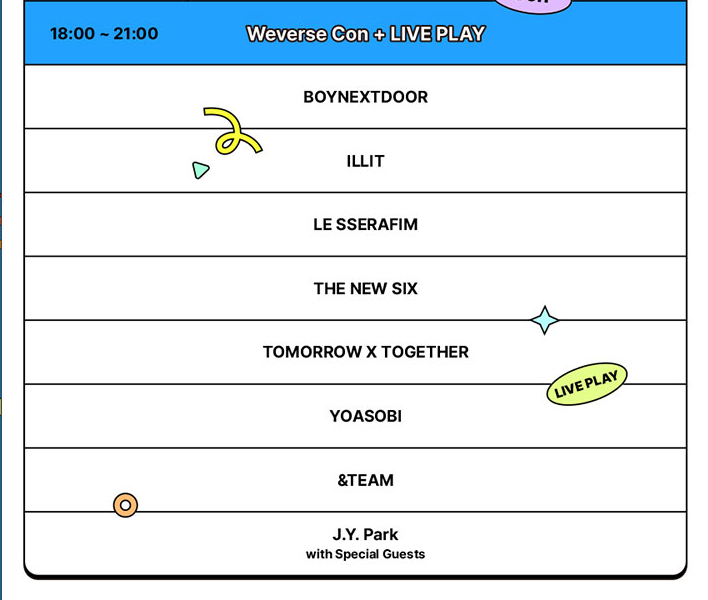 Weverse Con Festival