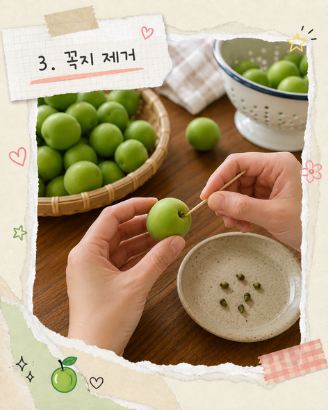 매실장아찌 담그는법