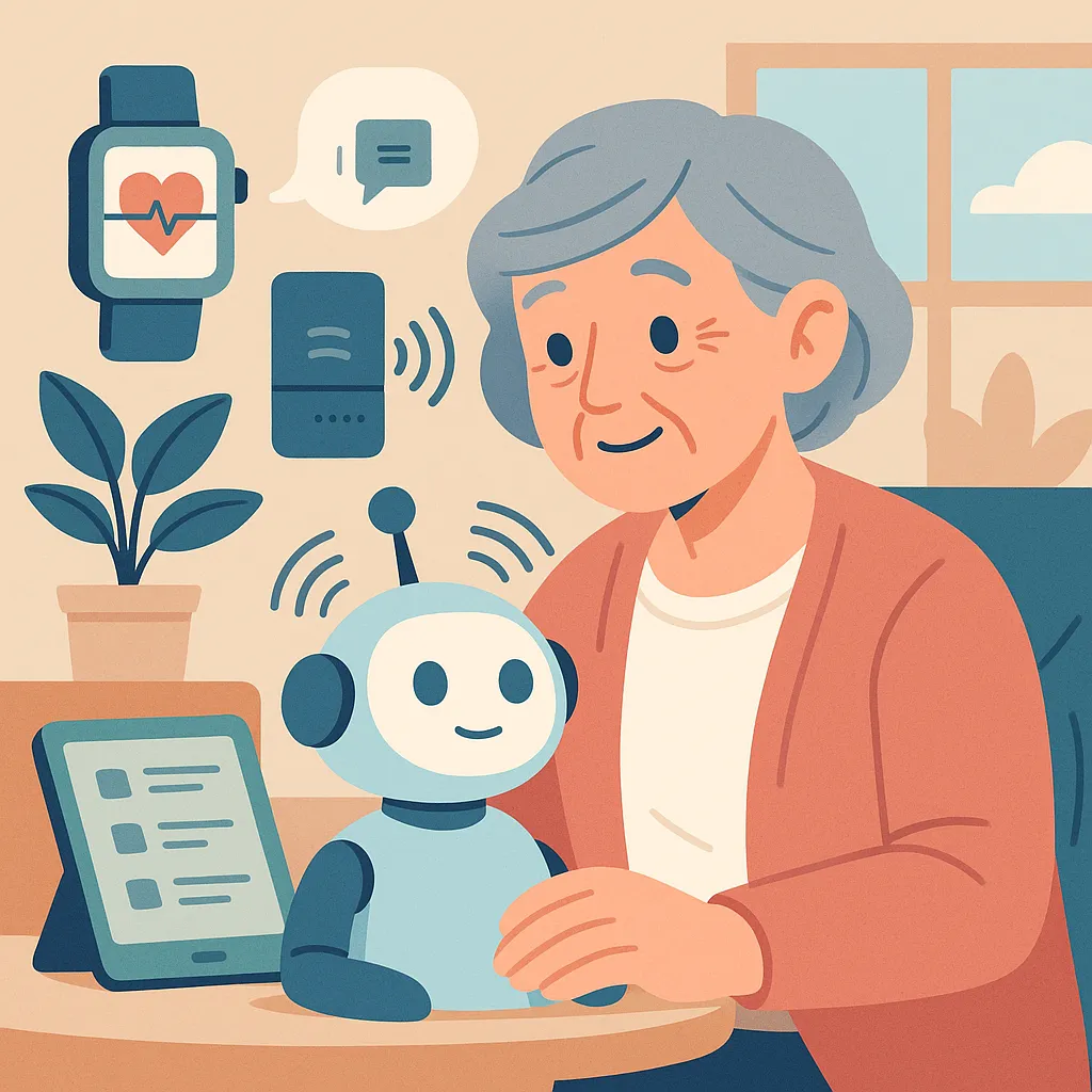 실버테크, AI돌봄과 스마트한 미래