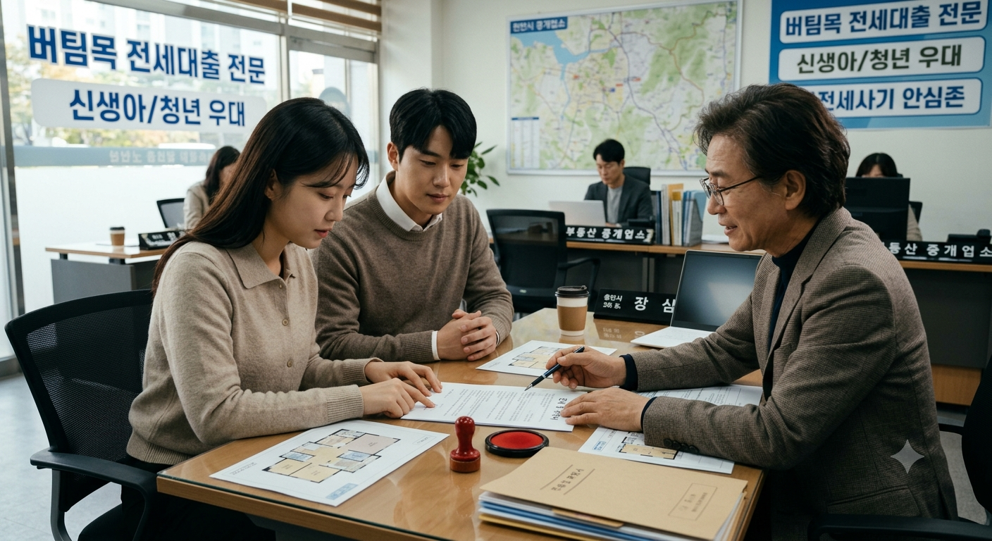 버팀목 전세자금대출 신청 자격 및 주거 지원 혜택 안내 이미지