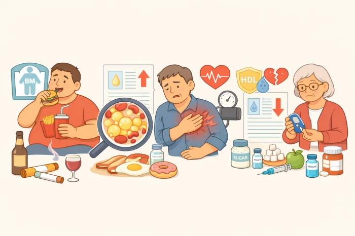 대사 증후군 주의단계