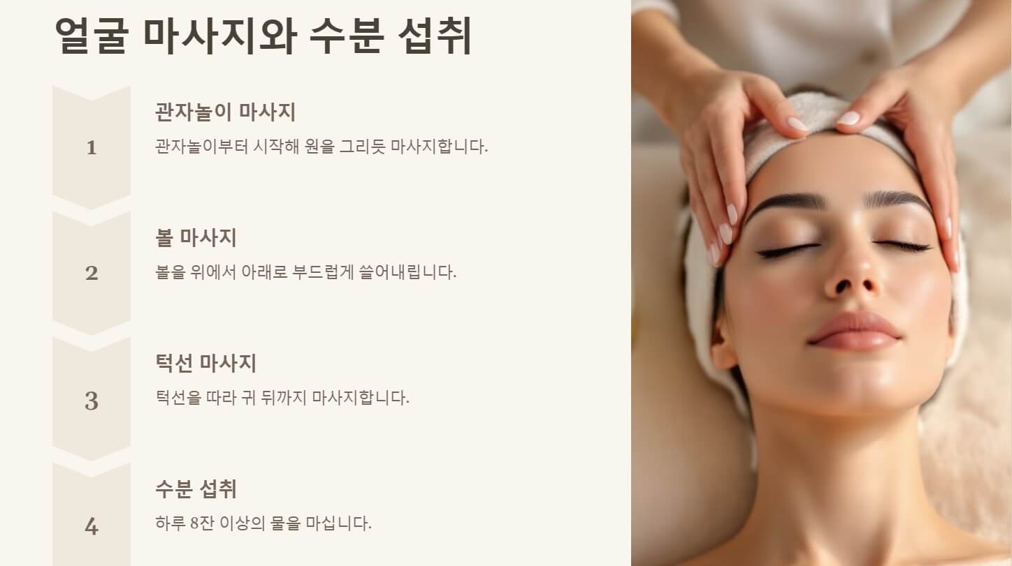 얼굴살 찌우는 방법 동안 비법