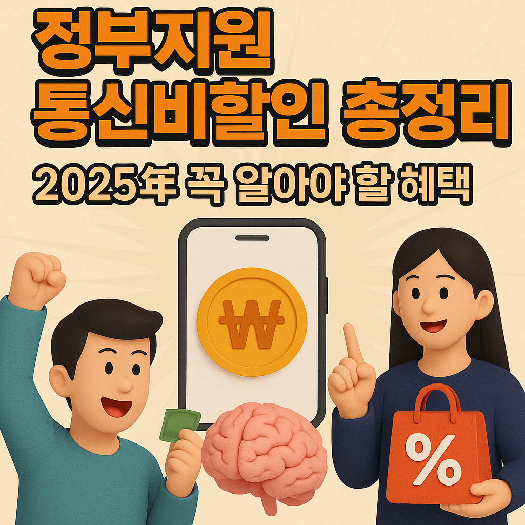 정부지원 통신비할인 총정리 &ndash; 2025년 꼭 알아야 할 혜택