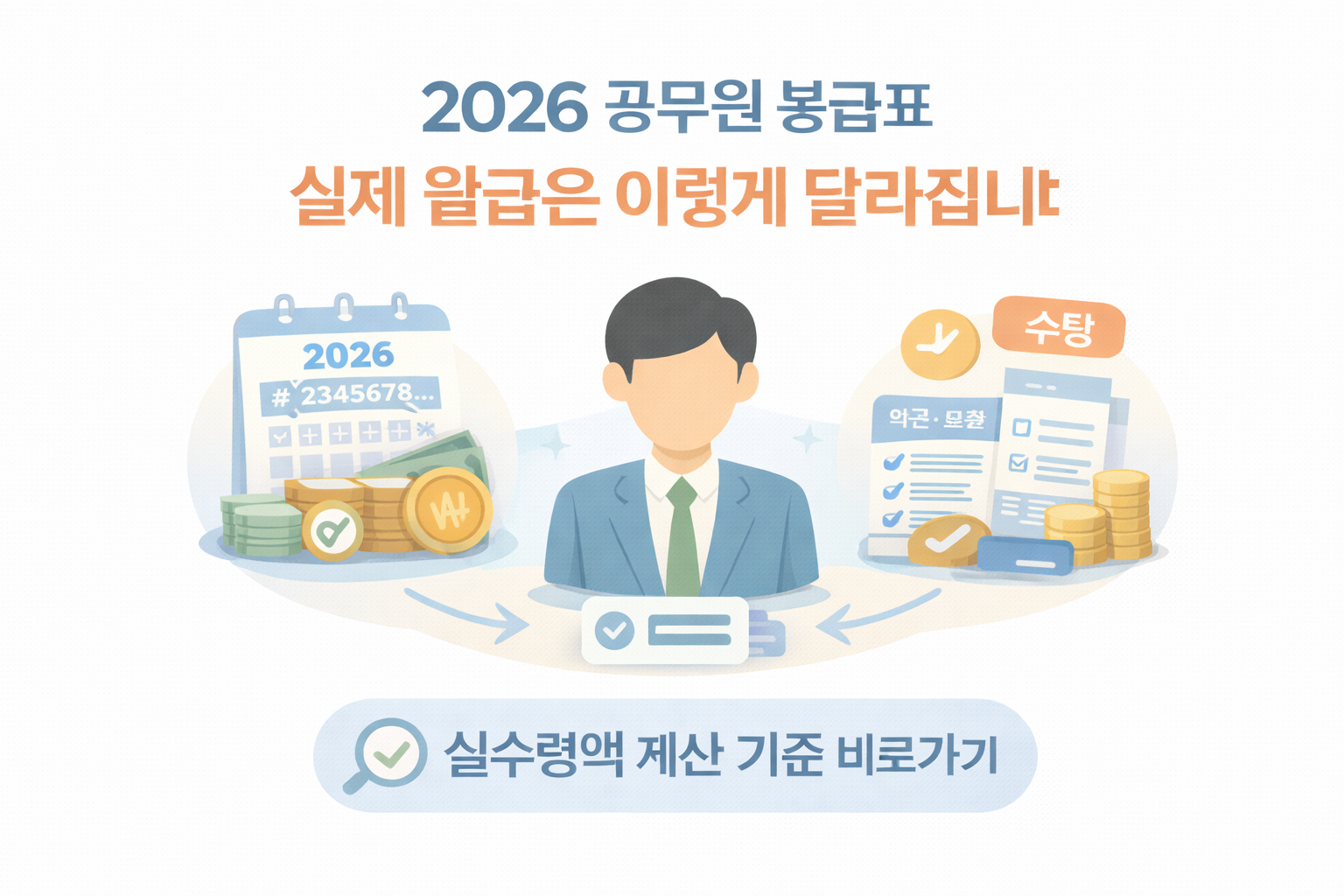 2026 공무원 봉급표