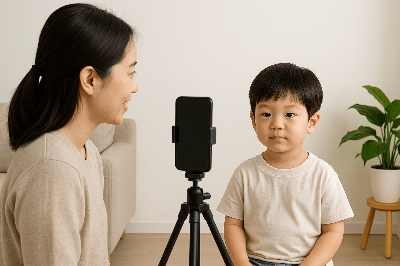 아이여권 셀프 촬영하는 방법