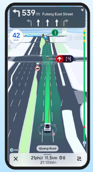 고우더 지도 다국어 버전
