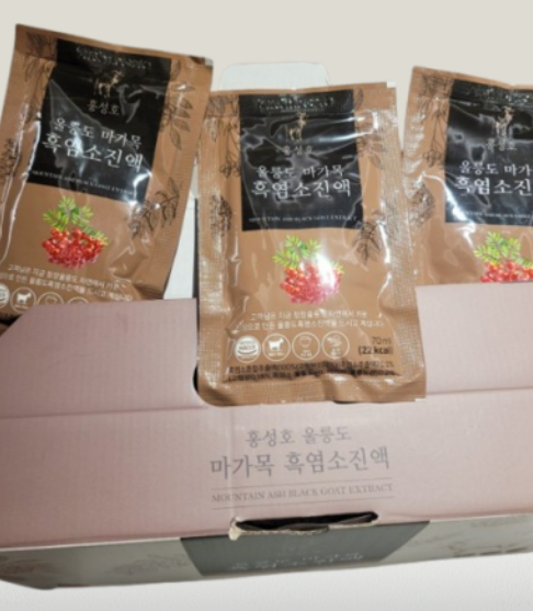 울릉도 마가목 흑염소진액 내돈내산 사용자 후기