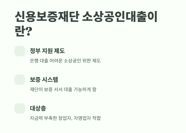 신용보증재단 소상공인대출 10