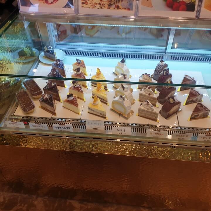 K카페 케익