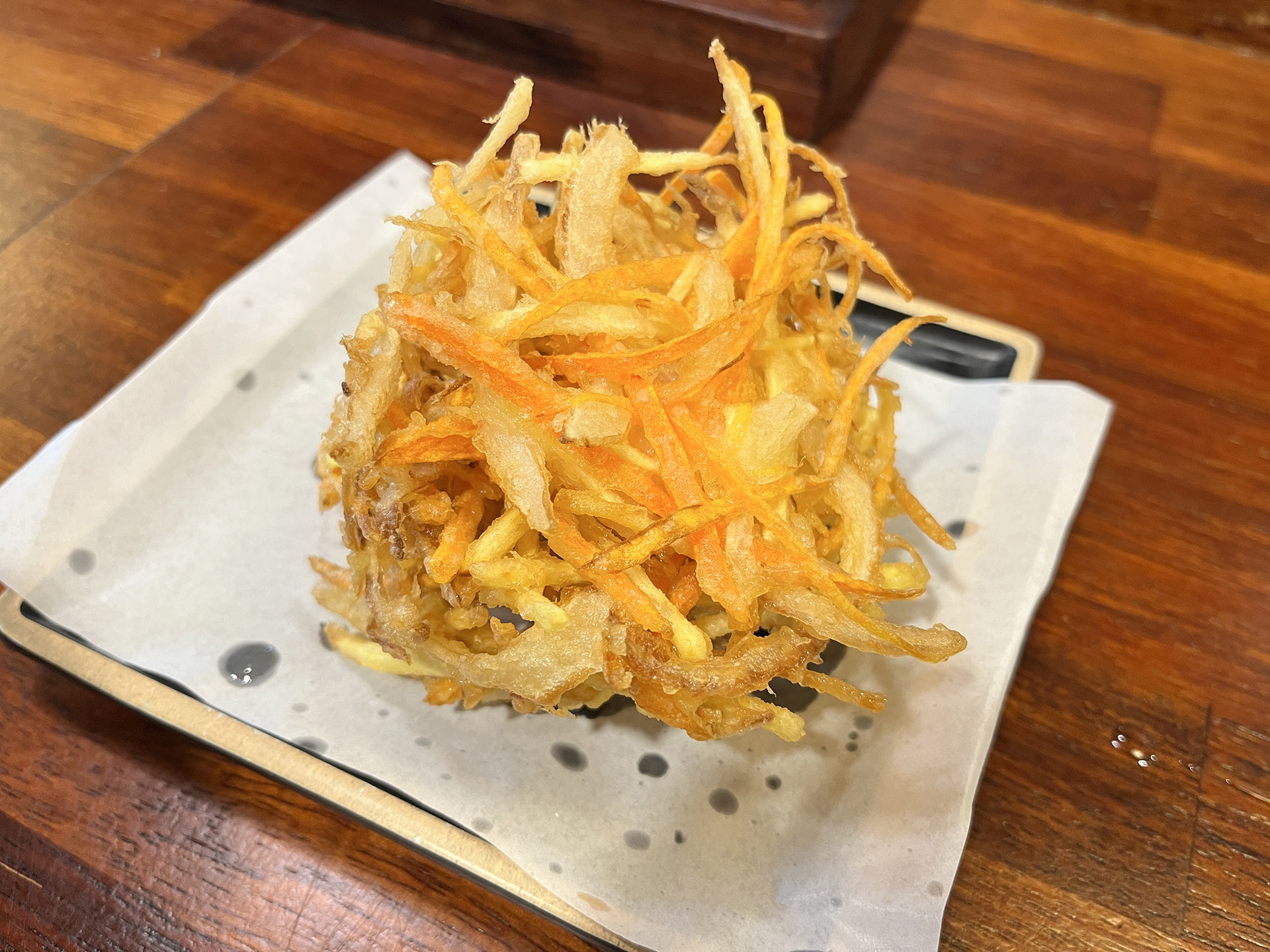 포항 우동 맛집 박신우 제면소 야채튀김