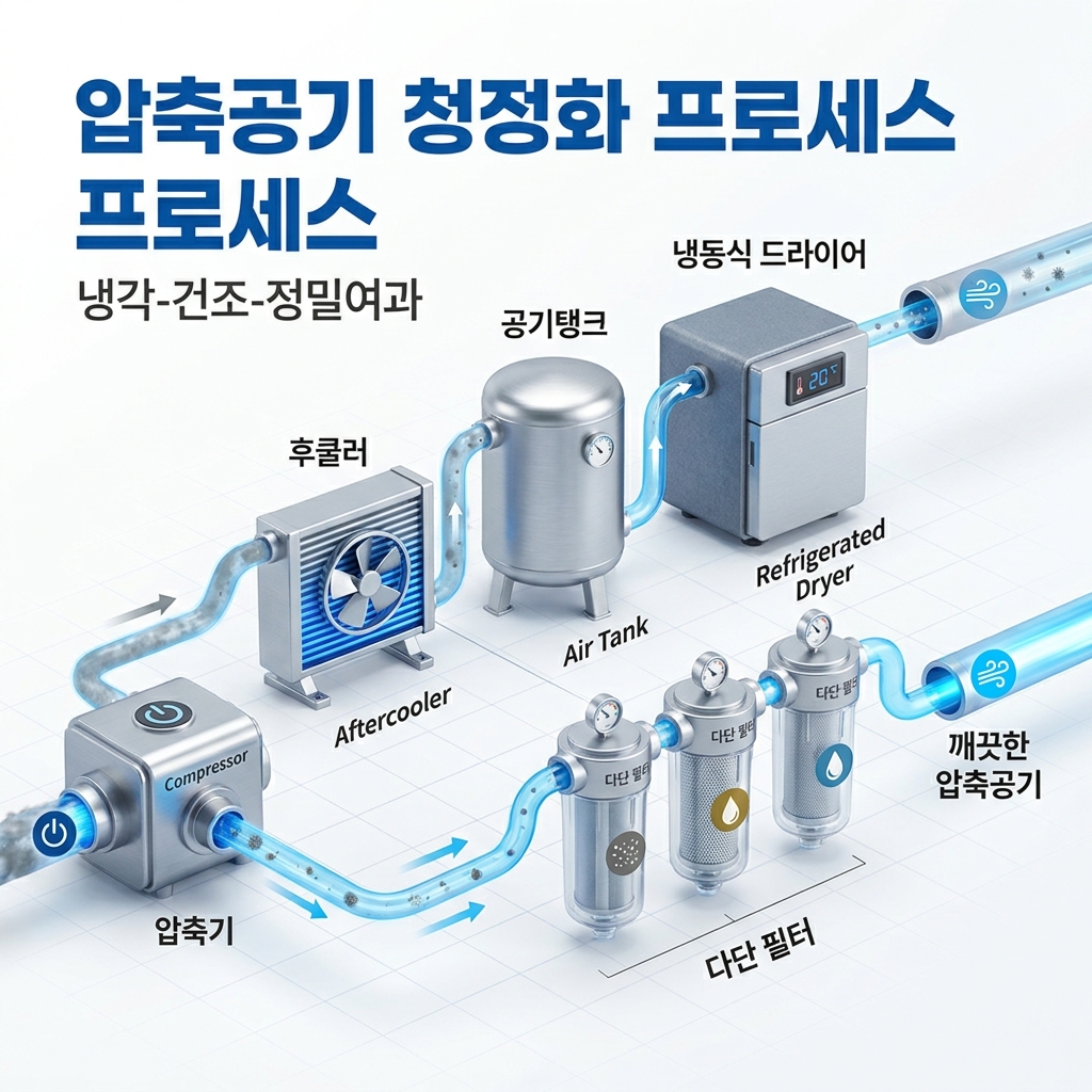 압축공기 청정화 시스템의 완벽 가이드 고품질 에너지 네트워크 구축을 위한 설계 전략