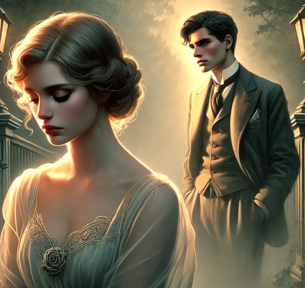 알리사를 뒤에서 바라보는 제롬의 모습