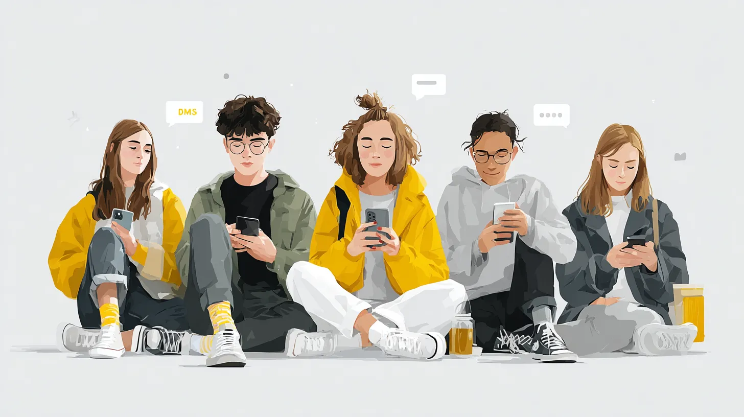 Z세대의 SNS 이용 패턴