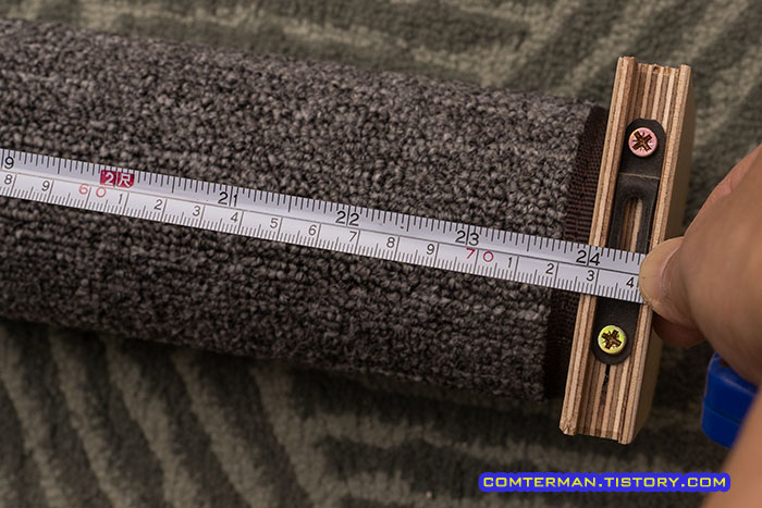 딱폴750 벽 타공 간격