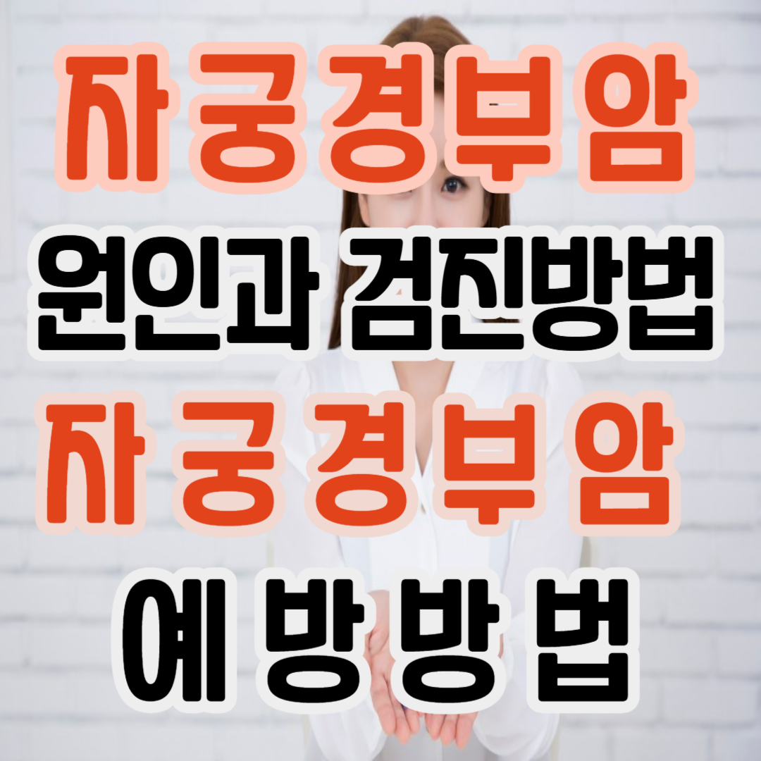자궁경부암 원인과 검진방법 / 자궁경부암 예방방법