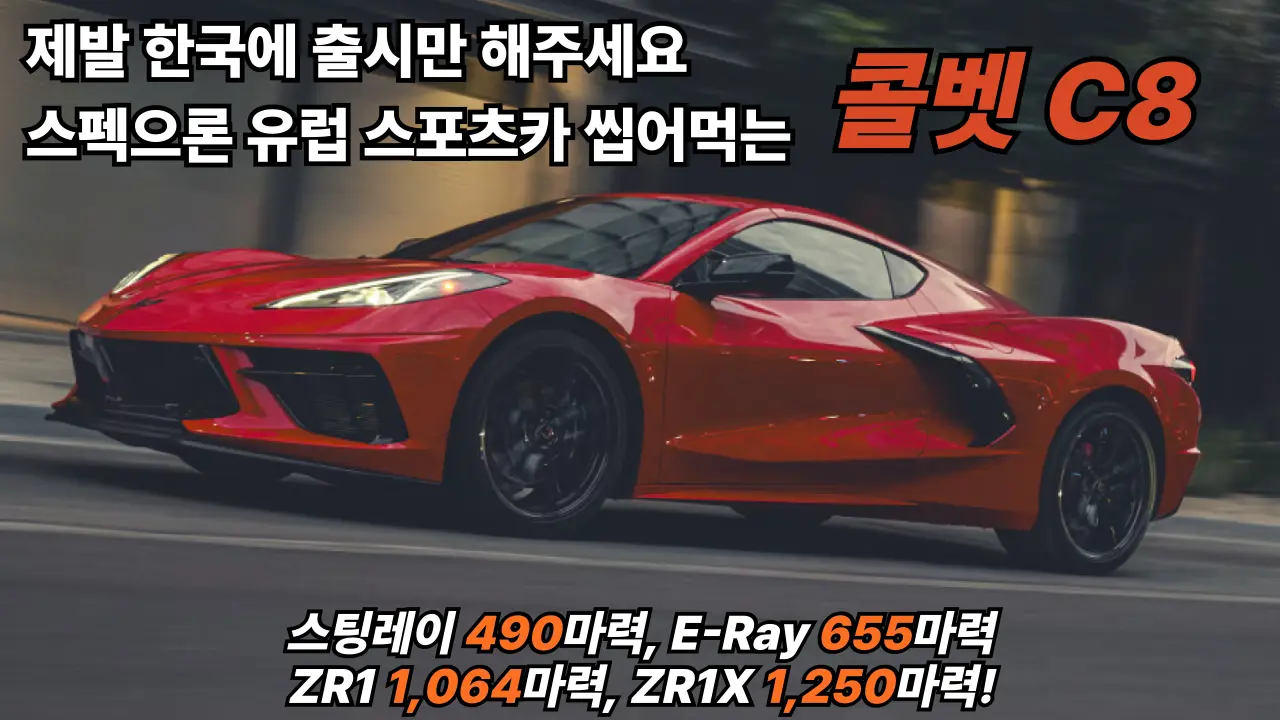 콜벳-라인업-정리