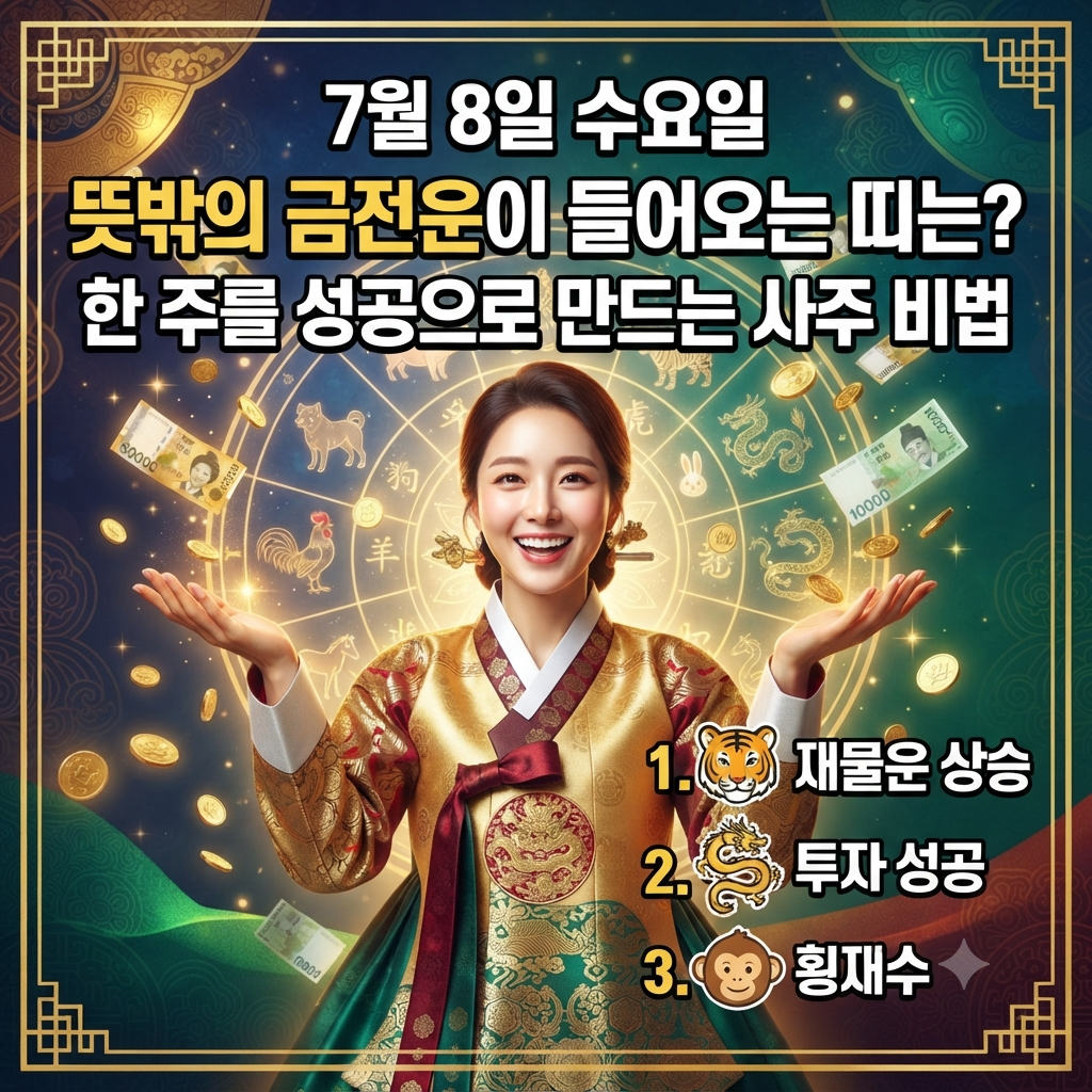7월8일 오늘의 운세