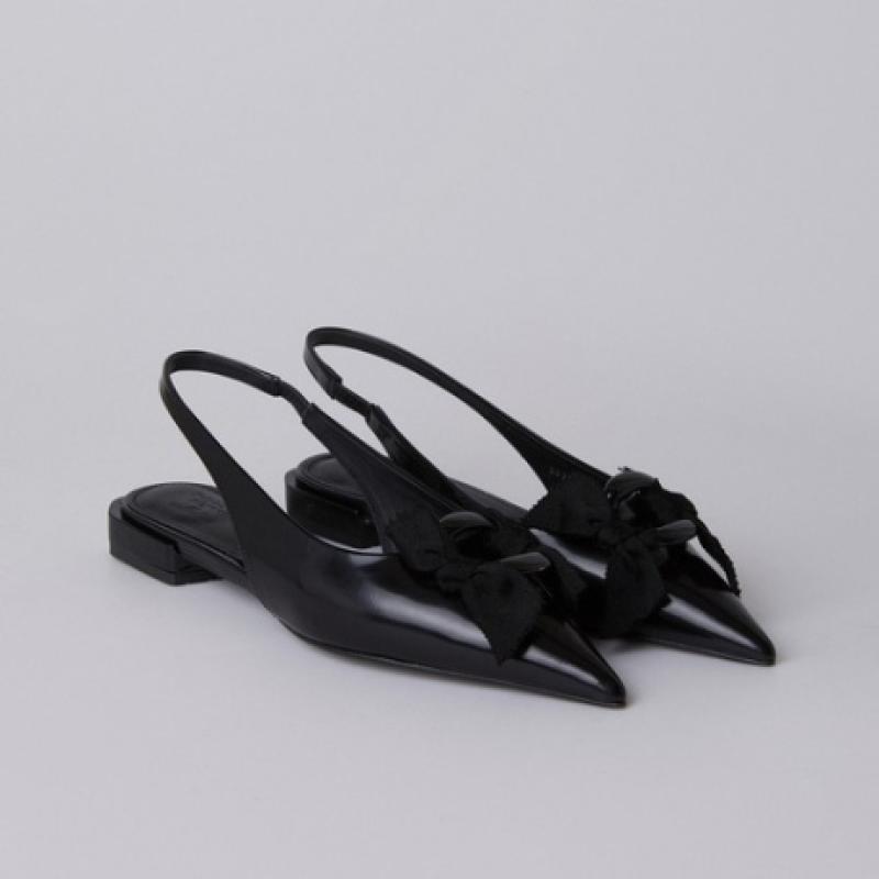 슈콤마보니 리본 슬링백힐 여성 구두 편한 샌들 봄코디 여행