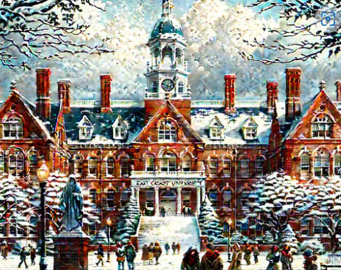 미국 동부 대학 이미지