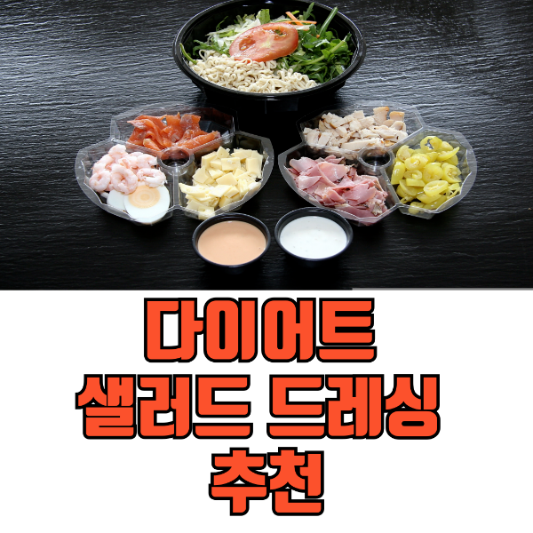 다이어트 샐러드 드레싱 추천