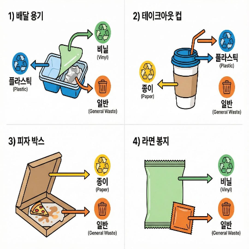 주방 쓰레기 분리수거, 올바르게 배출하고 냄새 없이 관리하는 법