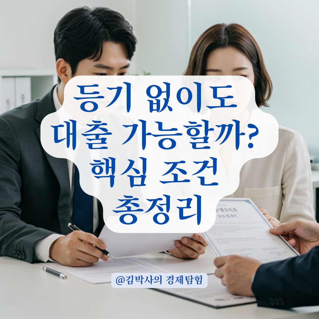 등기부등본 없이 대출 가능? 담보 설정 시 반드시 확인해야 할 핵심 조건.