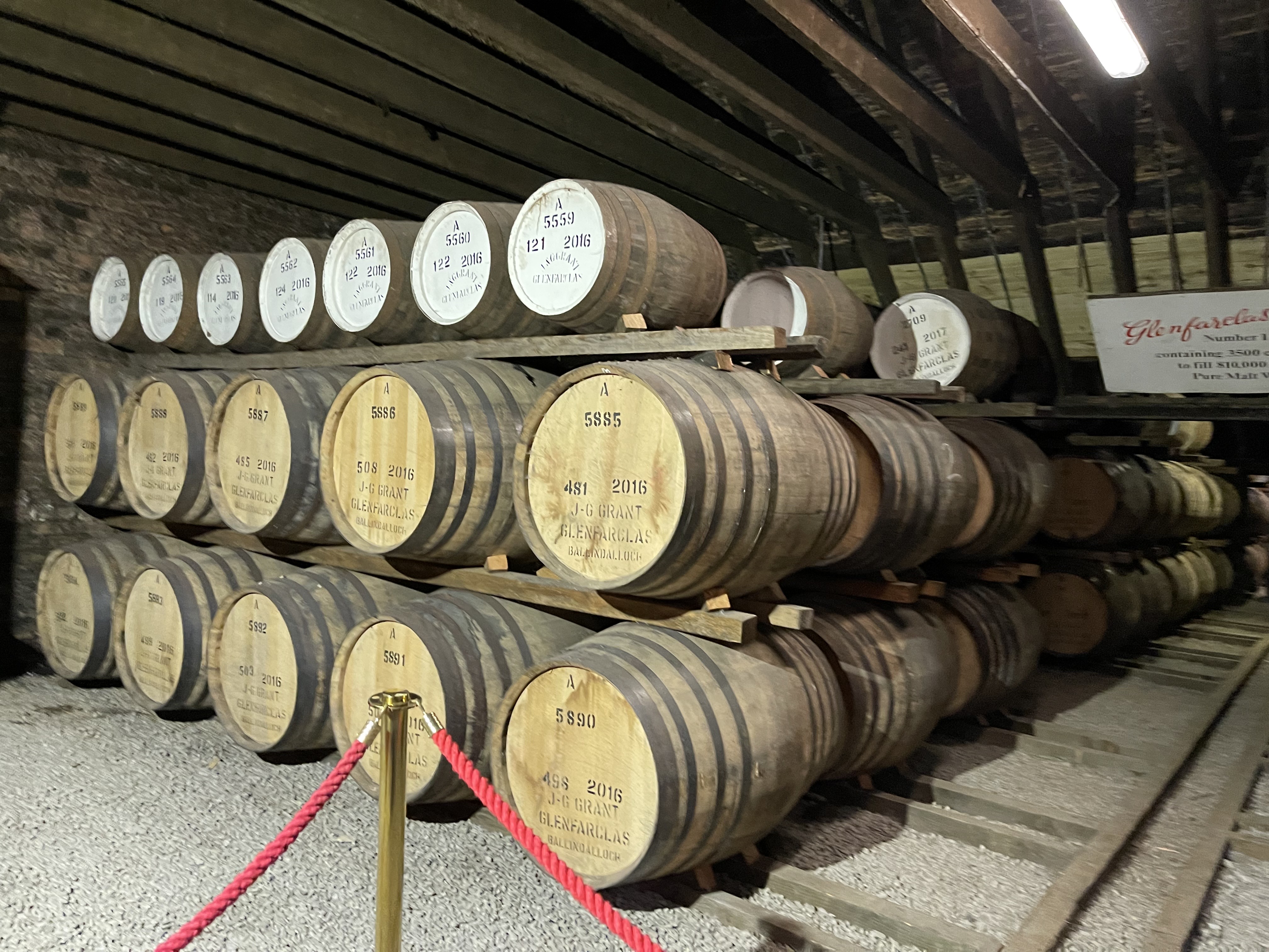 글렌파클라스 1번 숙성창고