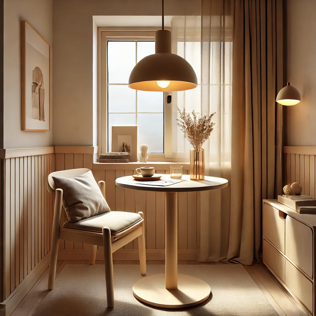 혼밥족을 위한 효율적인 공간 구성 이미지