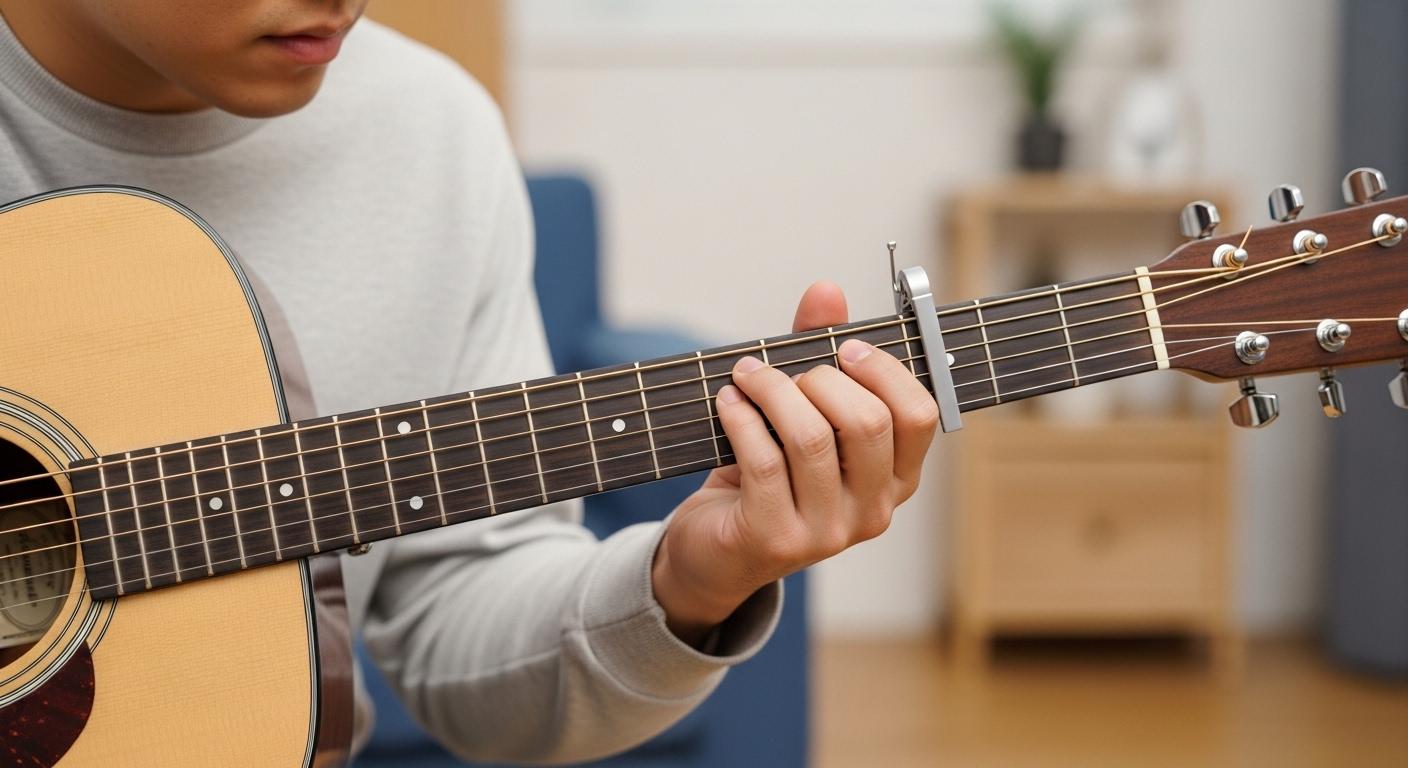 기타 F코드 운지법