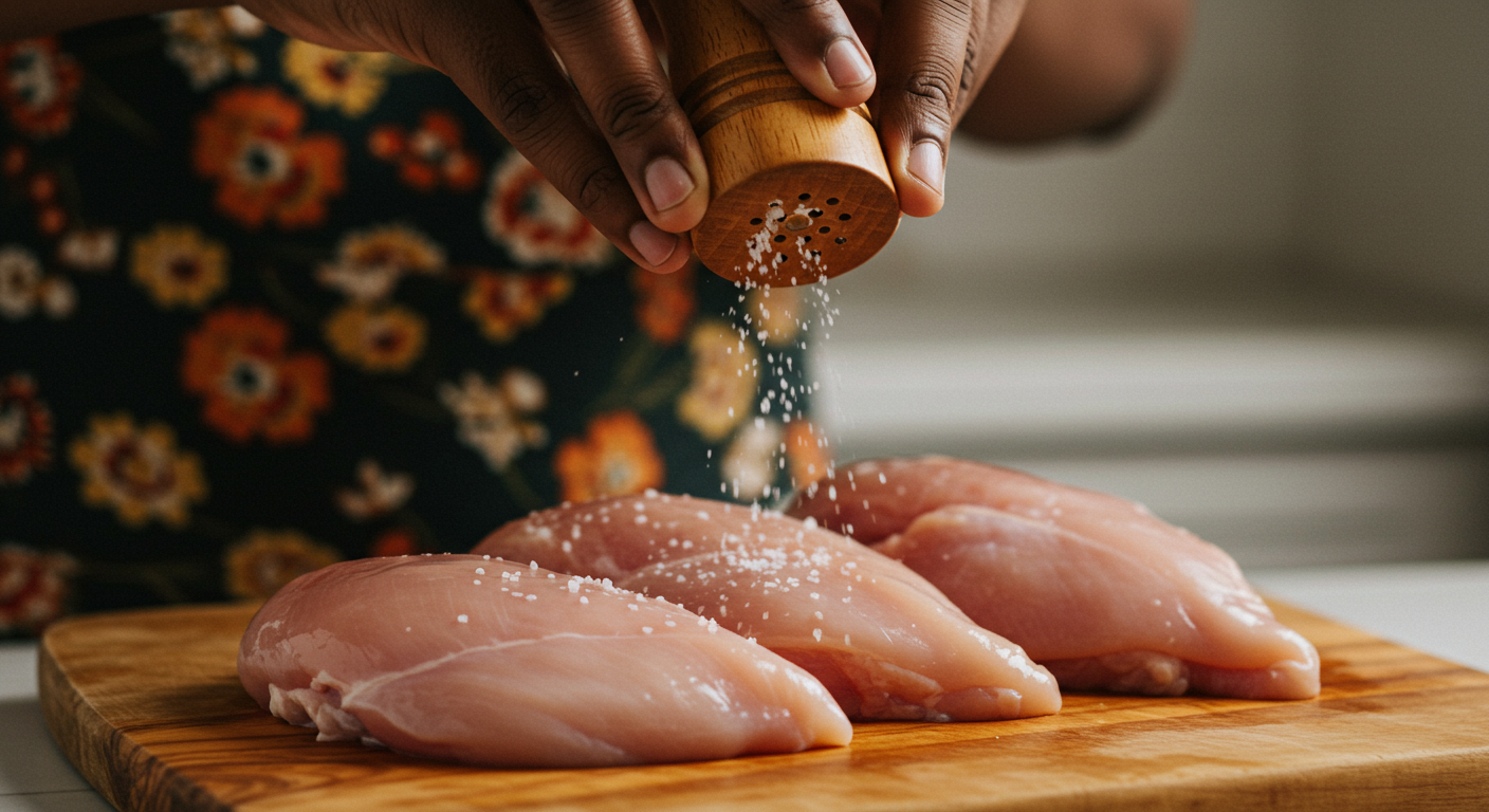 크리미 마늘 치킨