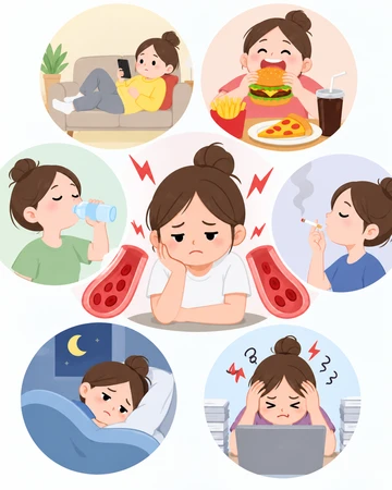 혈액순환에 영향을 주는 일상 습관10