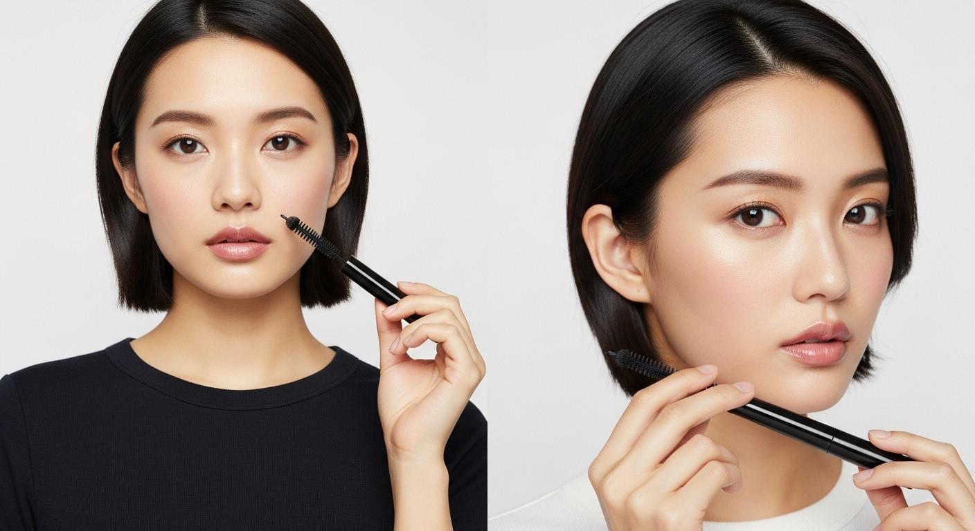 새치 마스카라염색