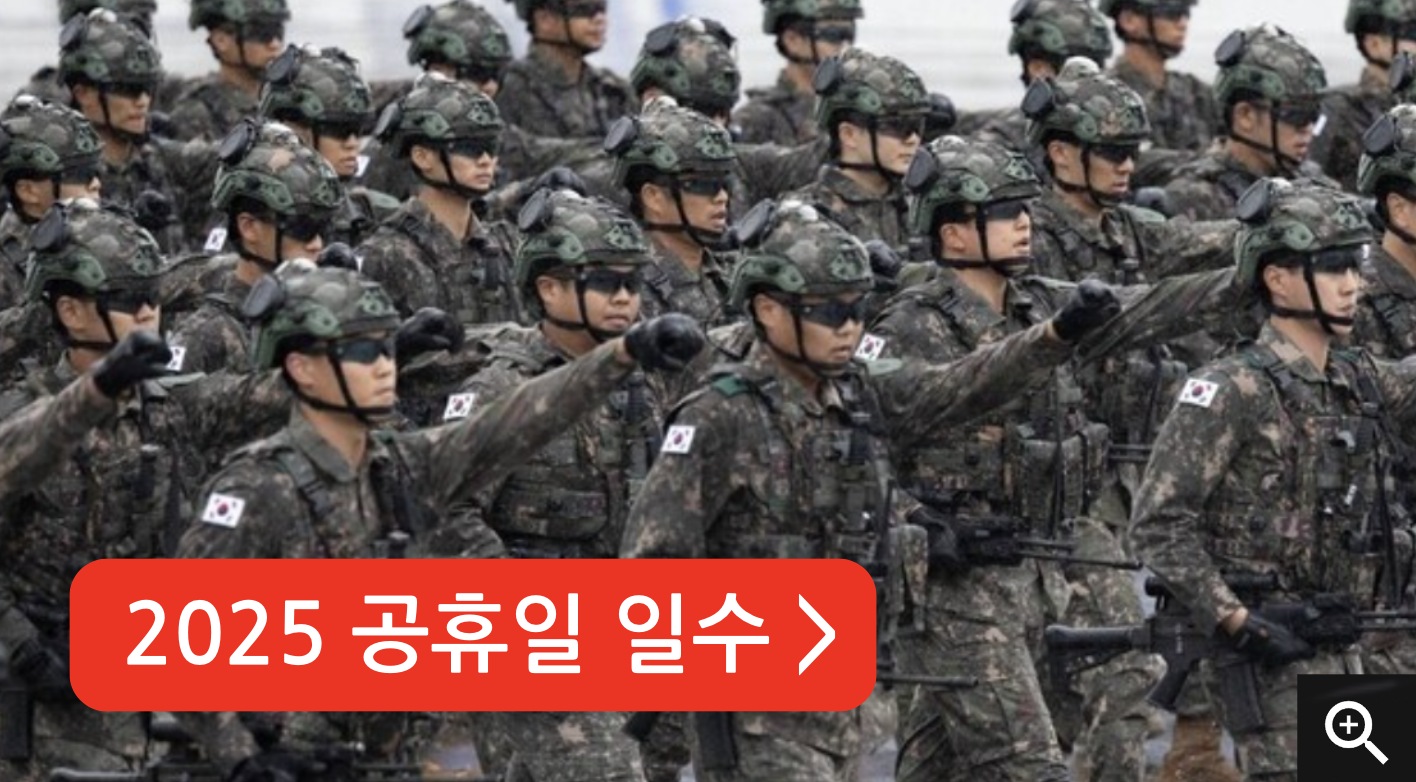 국군의 날 임시공휴일, 언제 이유 (+2025 공휴일 일수)